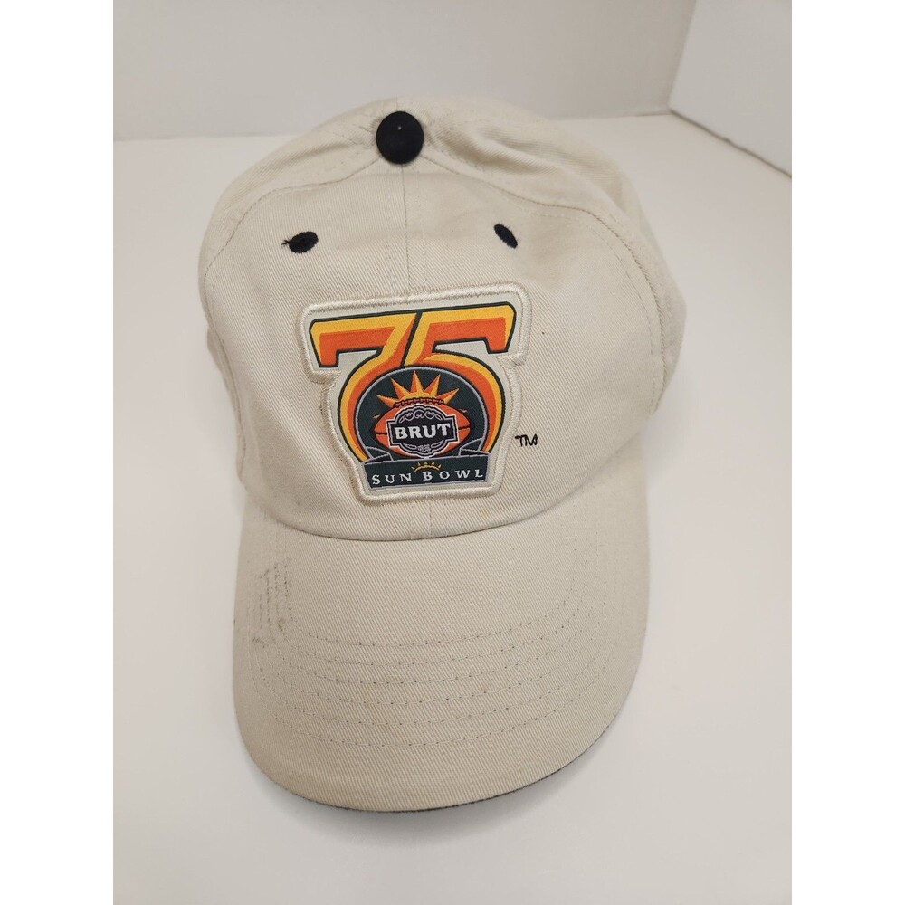 2008 Brut Sun Bowl Hat Cap Strap Back NCAA College Football‎ 75th Anniversary